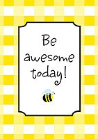 Barker Creek Poster Duet Set, Hello! You're Awesome, Set of 2 Posters, Welcome Your Colleagues and Students with These Inspirational Posters, Office, Home, & School Décor 13-3/8" x 19" (1880)