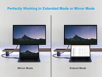 Monoprice DP (DisplayPort) Male to HDMI Female Adapter 1 Count (Pack of 1)