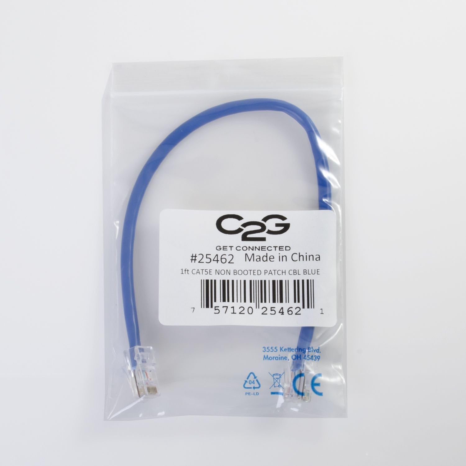 C2G Cat5E Unshielded (UTP) Network Patch Cable