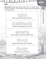 180 Days of High-Frequency Words for Second Grade - Learn to Read Second Grade Workbook