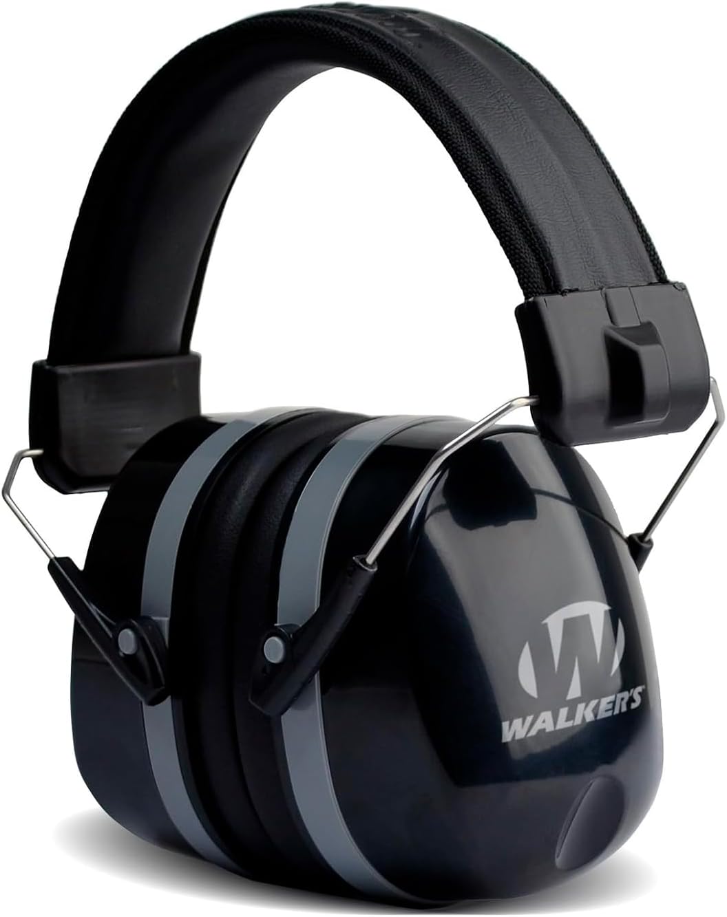 WALKER'S Premium Passive Folding Lightweight 32dB NRR Noise-Blocking Hunting Gun Range Shooting Hearing Protection Muff w