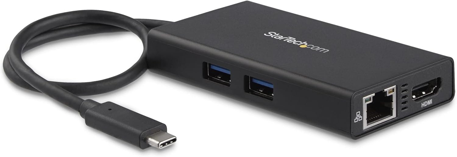 StarTech.com USB-C Multiport Adapter with Power Delivery