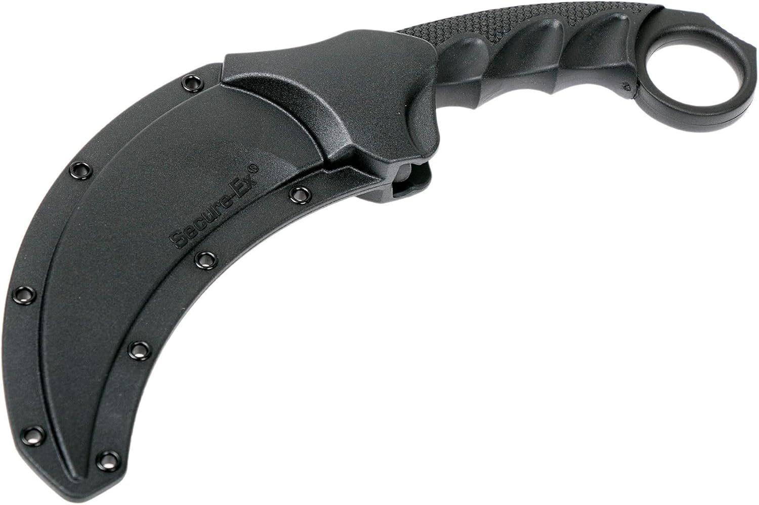 Cold Steel Steel Tiger 4.75'' Japanese Aus8A Stainless Steel W/ Stonewashed Finish Karambit Shape Fixed Blade Tactical