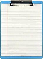 Saunders US-Works 21567 Acrylic Clipboard - Blue, Letter/A4 Size, High-Clarity Shatter Resistant Writing Clipboard