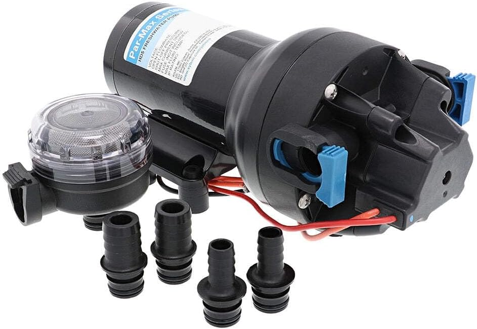 Jabsco Par-Max HD5 Heavy Duty Water Pressure Pump - 12V - 5 GPM - 40 PSI