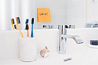 Post-it Super Sticky Notes, 3x3 in, 12 Pads, 2X The Sticking Power, Energy Boost Collection, Bright Colors (Orange, Pink, Blue, Green),Recyclable (654-12SSUC)