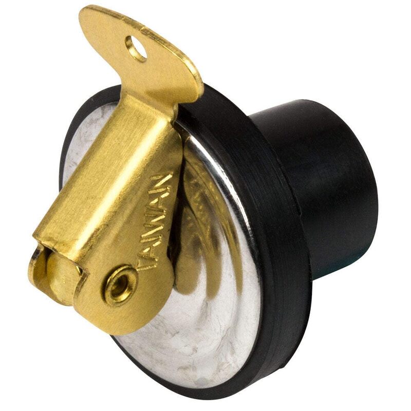 Sea Dog Brass/Neoprene Baitwell Plug - 5/8"-Pair