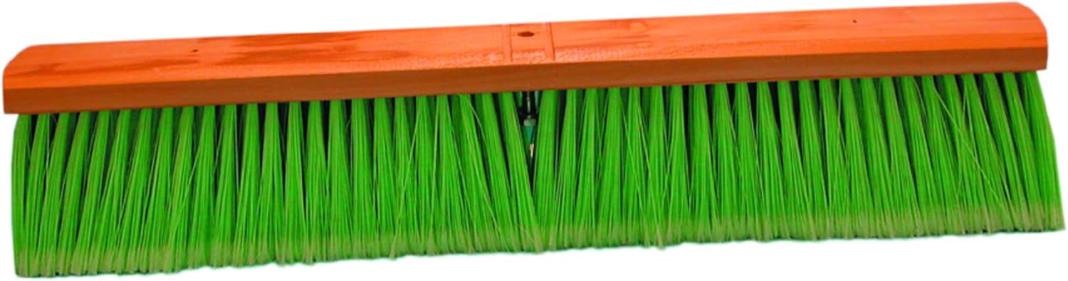 36" Green Flagged Plastic Floor Brush - Magnolia Brush 636-A