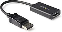 StarTech.com DisplayPort to HDMI Adapter - 4K 60Hz HDR10 Active DisplayPort 1.4 to HDMI 2.0b Video Converter