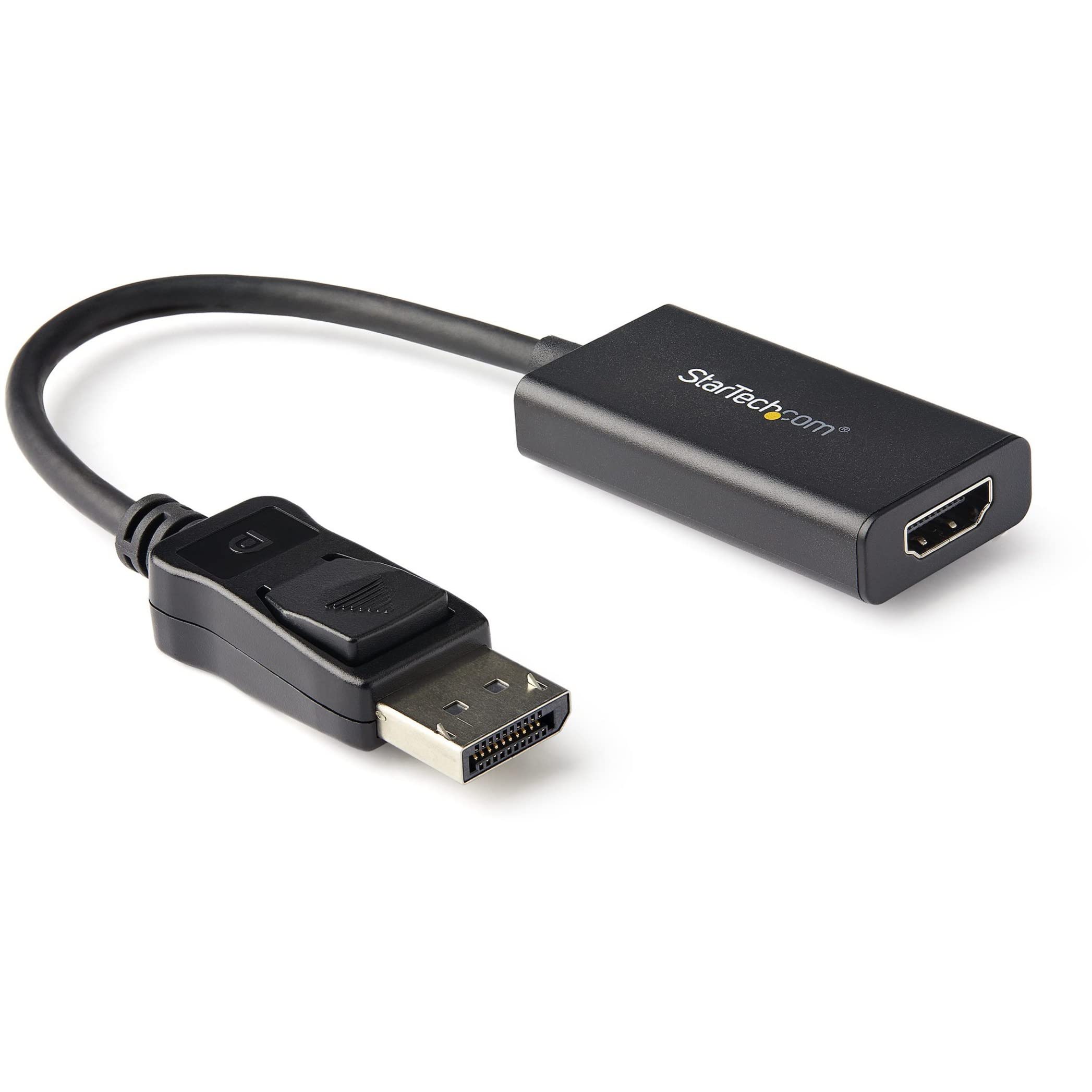 StarTech.com DisplayPort to HDMI Adapter - 4K 60Hz HDR10 Active DisplayPort 1.4 to HDMI 2.0b Video Converter