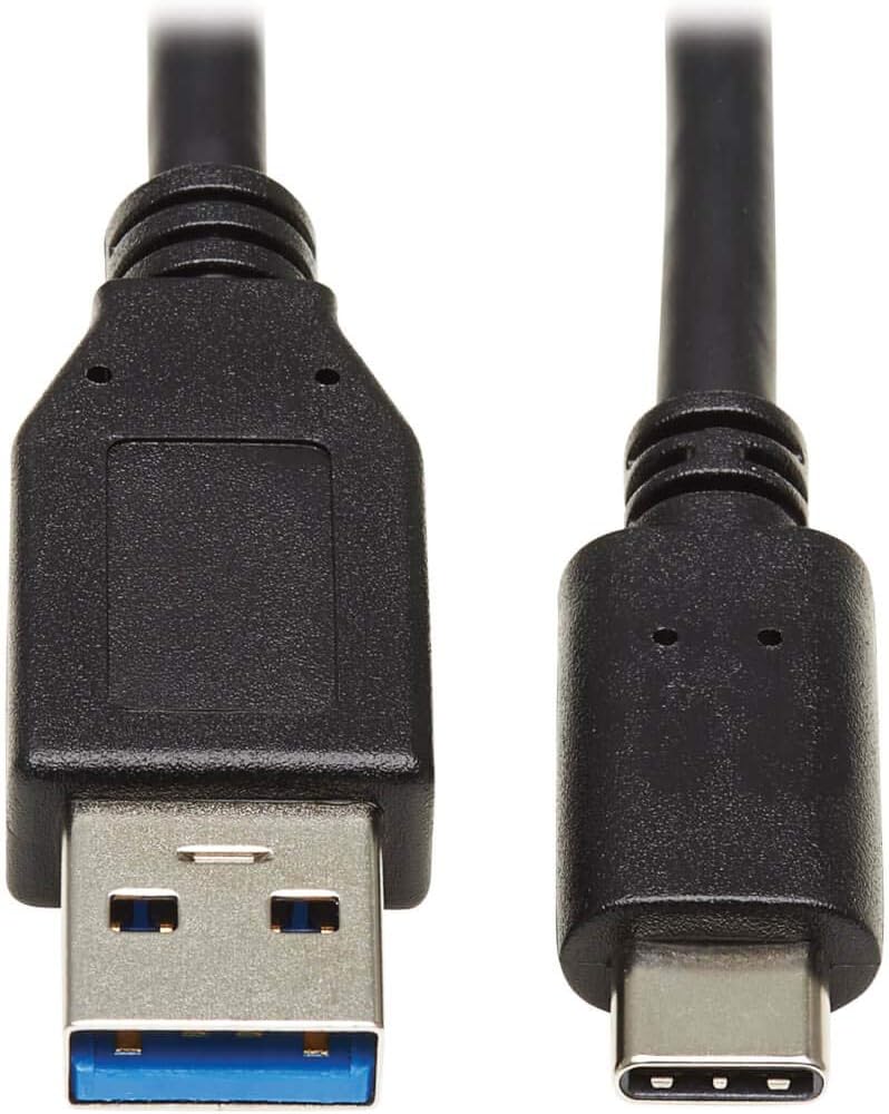 Tripp Lite USB C to USB-A Cable USB Type C 3.1 Gen 1, 5 Gbps M/20In (U428-20N)