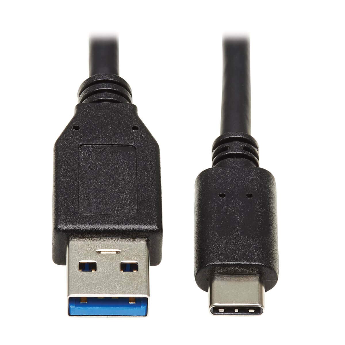 Tripp Lite USB C to USB-A Cable USB Type C 3.1 Gen 1, 5 Gbps M/20In (U428-20N)