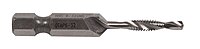 Greenlee DTAP6-32 Combination Drill/Tap Countersink Drill Bit for up to 10-Gauge Metal, Combination Drill, Tap