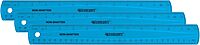 Westcott Shatterproof Ruler, Assorted Translucent Colors, 12" (Pack of 3) Single (Pack of 3) Shatterproof