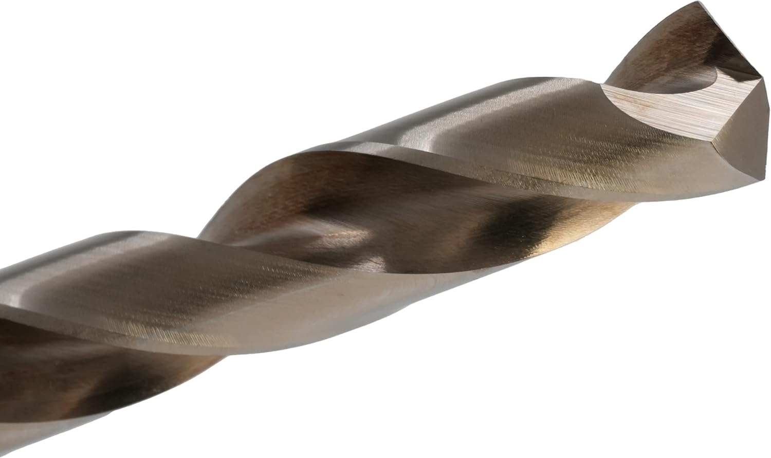 Chicago Latrobe 57850 550 Series Cobalt Steel Jobber Length Drill Bit Set with Metal Case, Gold Oxide Finish