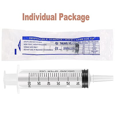 Jeringa 60 Ml Ll 10 Pcs Jeringa 60 Ml Ll 10 Pcs