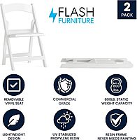 Flash Furniture Hercules Series Folding Chair - Resin Event Chair
