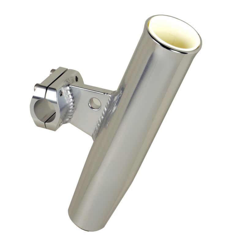CE Smith - Aluminum Rod Holder - Boat Rod Holder with Horizontal Clamp - Fits 1.05" OD Rails (53700)