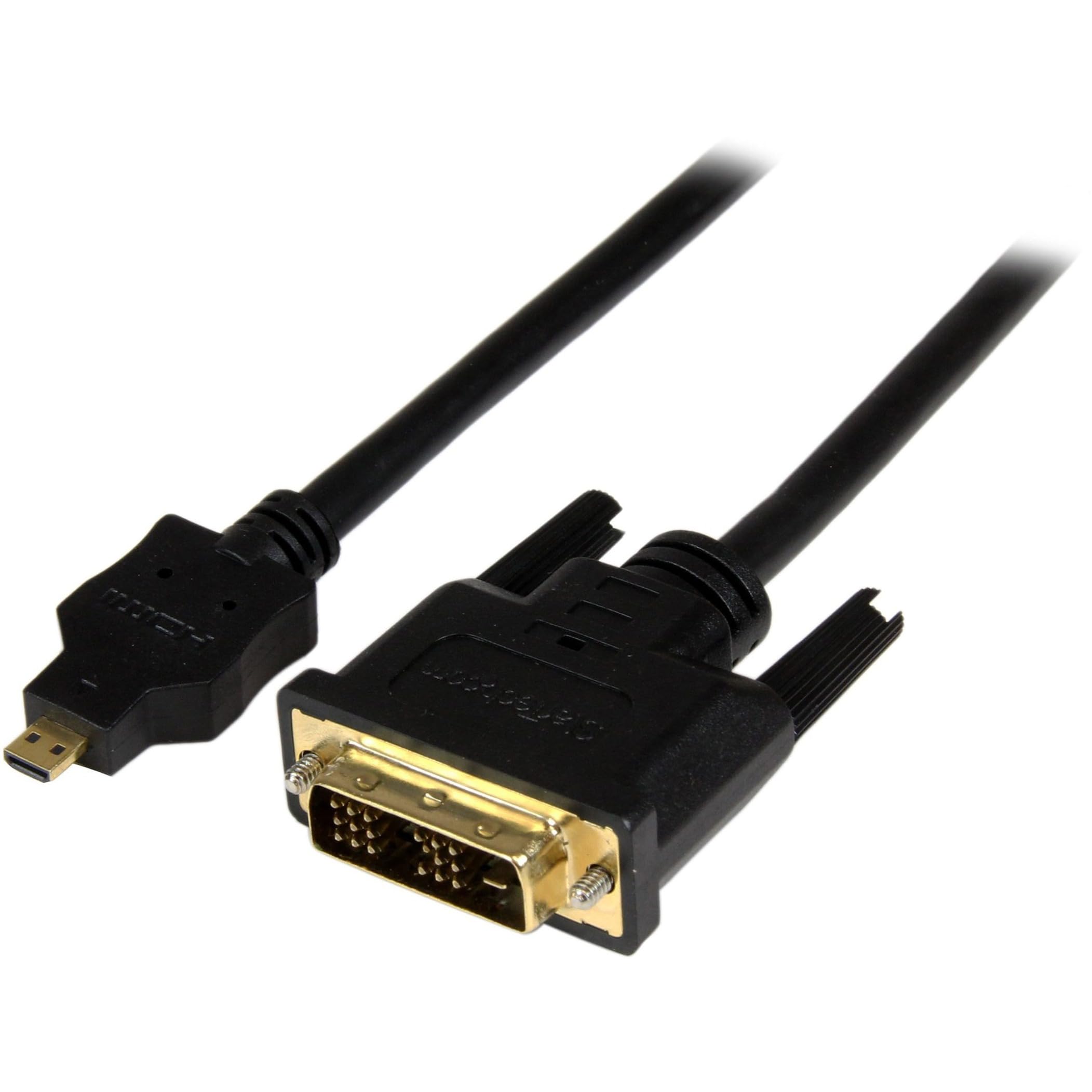 StarTech.com Mini/Micro HDMI to DVI-D Cable