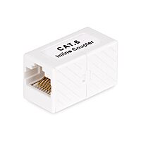 StarTech.com RJ45 Inline Cat6 Coupler, Female-to-Female (T568) Unshielded Ethernet Extension