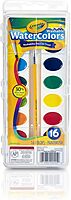 Crayola Watercolor Set, 1 Oz, Assorted Colors, 16 Paints Per Set, Pack Of 6 Sets