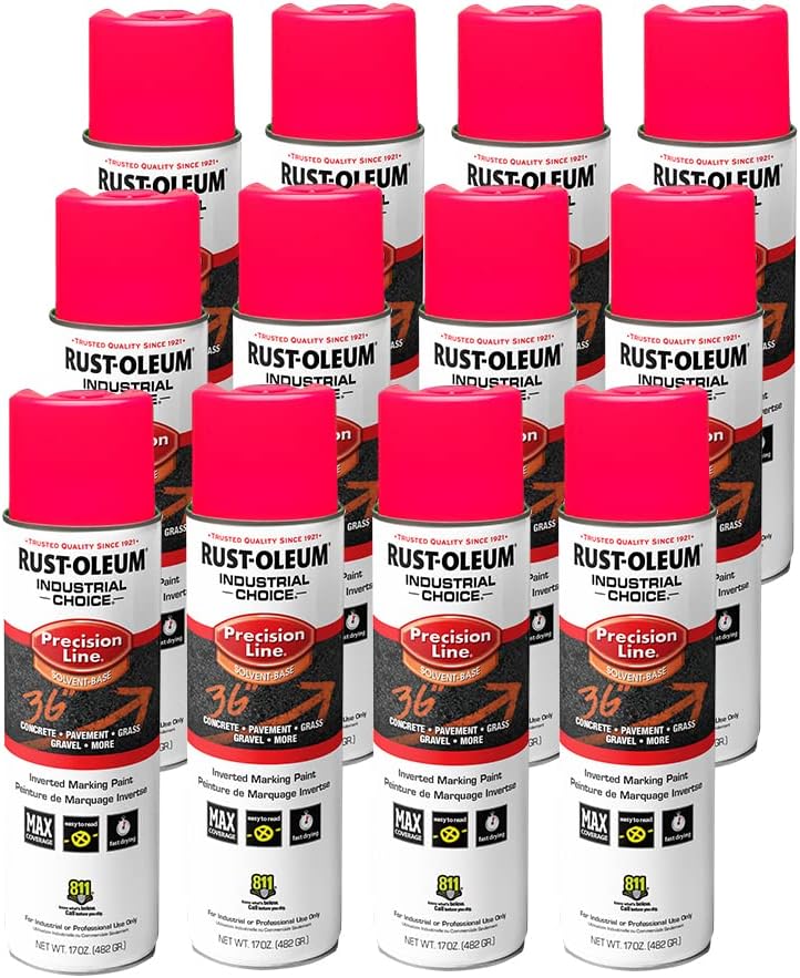 Rust-Oleum Industrial Choice M1600/M1800 Precision Line Inverted Marking Paint