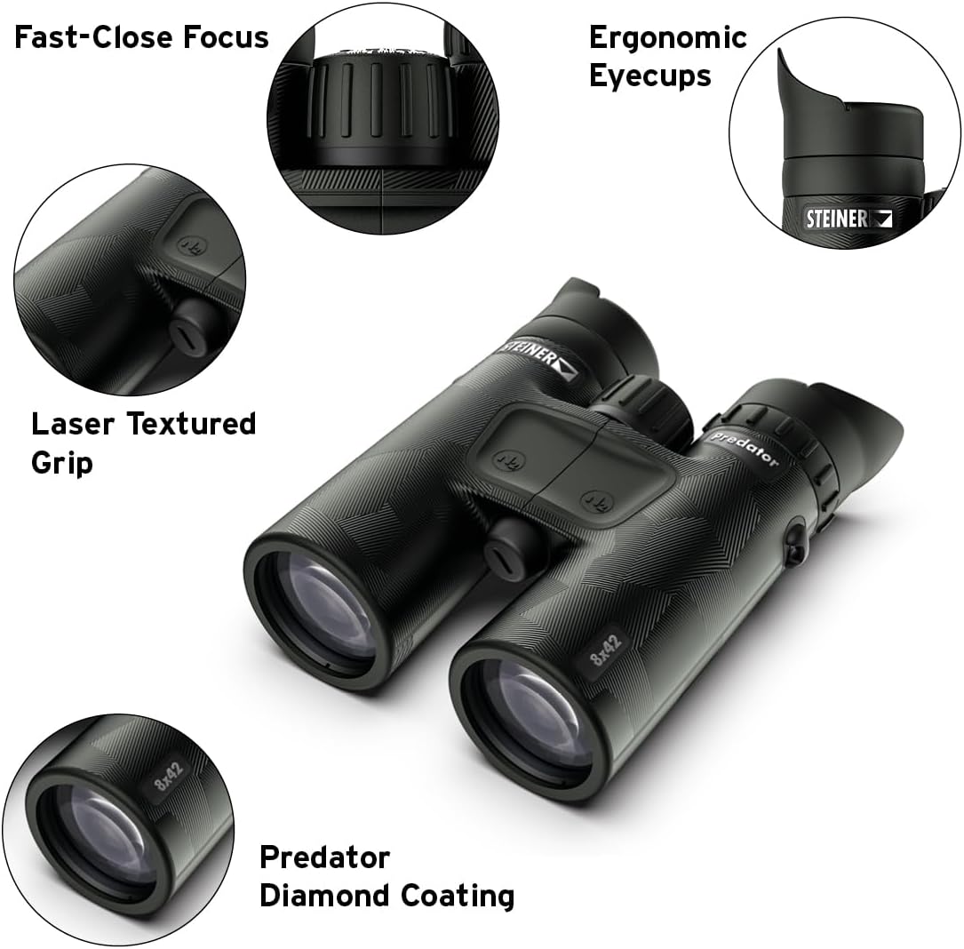 STEINER Predator Series Hunting Binoculars 42mm