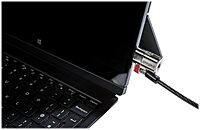 Kensington ClickSafe Keyed Laptop Lock for Wedge Security Slots - Security cable - black