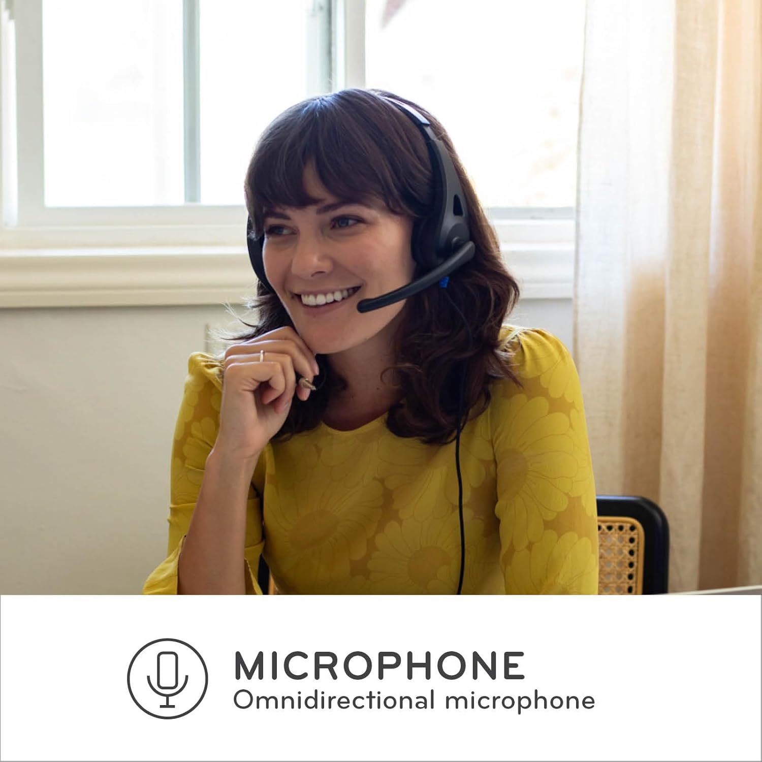 ThinkWrite Technologies TWT Audio Ergo Premium On-Ear Wired Headset