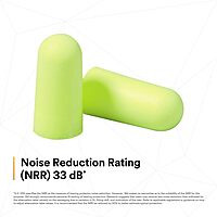 3M E-A-Rsoft Yellow Neons Uncorded Foam Ear Plugs