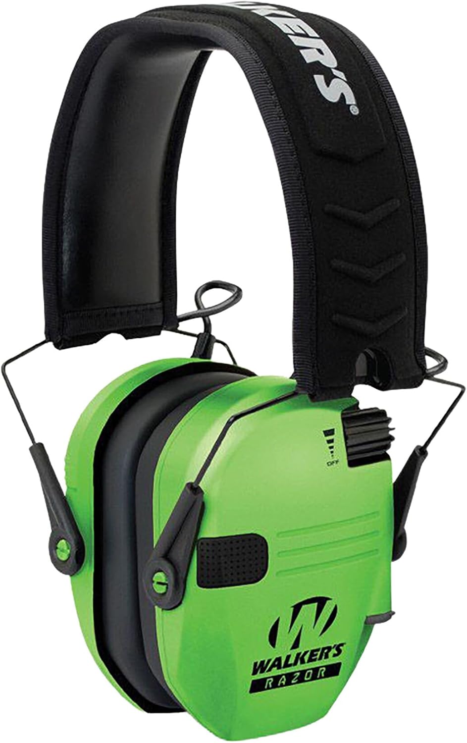 WALKER'S Razor Slim Electronic Earmuffs Ultra Low-Profile Folding Hearing Protection