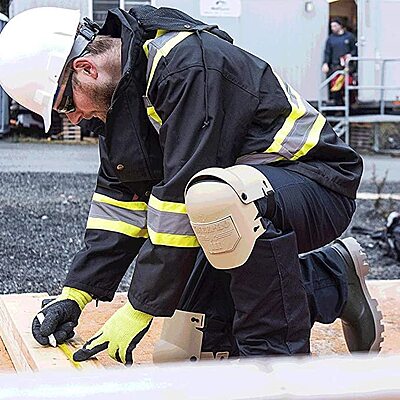 Sellstrom KneePro Ultra Flex III Professional Knee Pads with Triple-Layer Foam, Hinged Design & Speed Clips