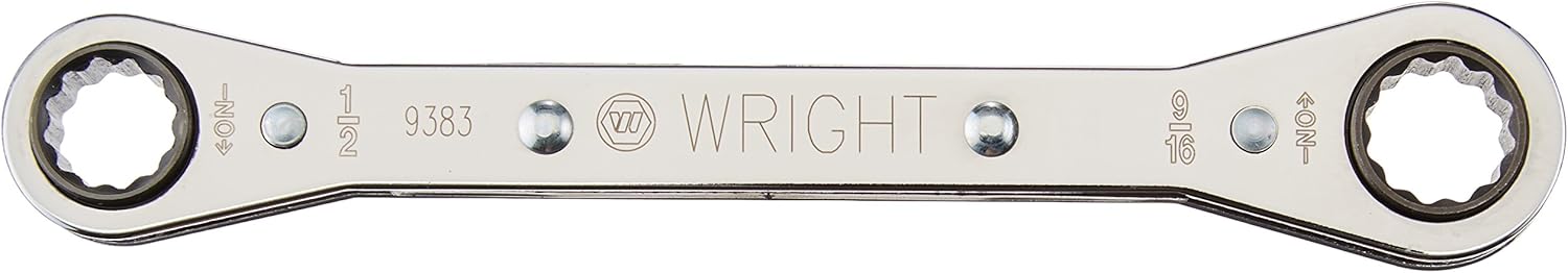 Wright Tool Ratchet Box End Laminated Wrench, 12-Point