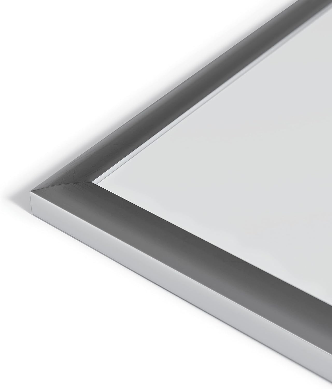 U BRANDS Magnetic Dry Erase Board, Silver Aluminum Frame