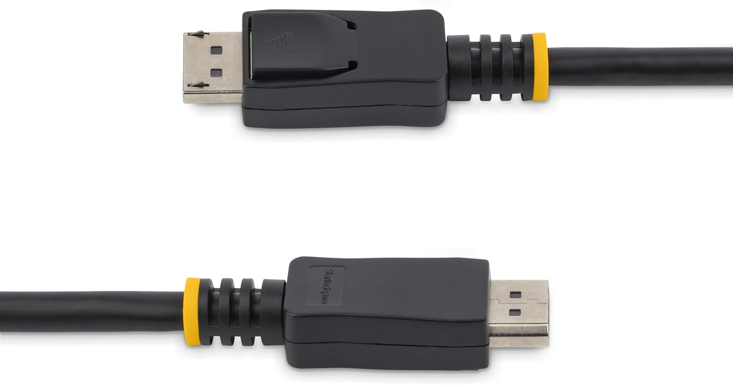 StarTech.com 50 ft DisplayPort Cable with Latches - M/M - 50ft/15m DisplayPort to DisplayPort cable