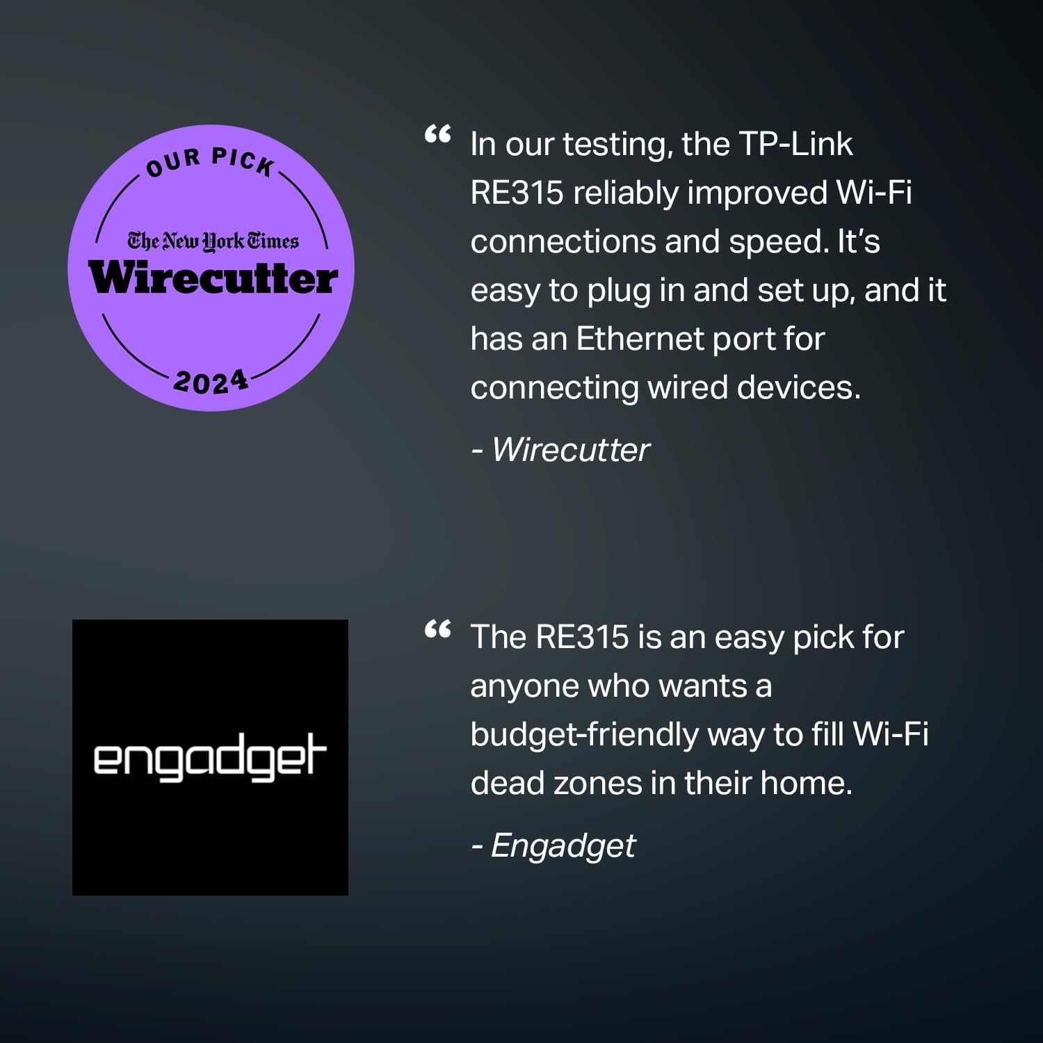 TP-Link AC1200 WiFi Extender, 2025 Wirecutter Best WiFi Extender, 1.2Gbps home signal booster, Dual Band 5GHz/2.4GHz