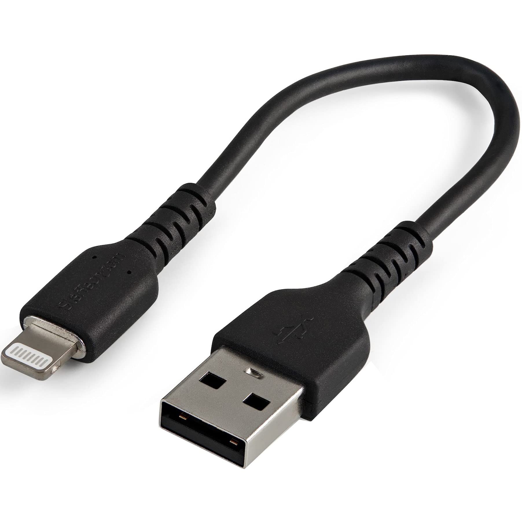 StarTech.com Durable USB-A to Lightning Cable - MFi Certified, Aramid Fiber