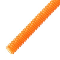 Panduit CLT100F-C3 Slit Wall Corrugated Loom Tubing, Orange