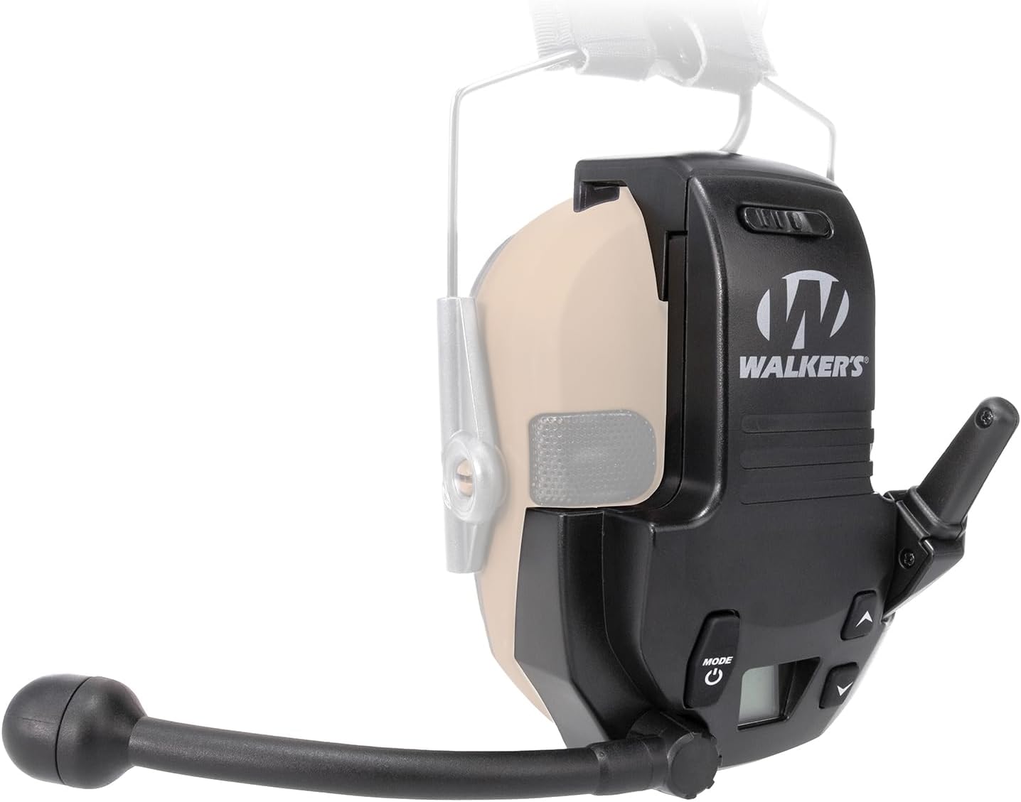WALKER'S Razor Walkie Talkie Attachment - 22 Channels 3 Miles Range Distance Voice-Activated Handsfree Communication Device