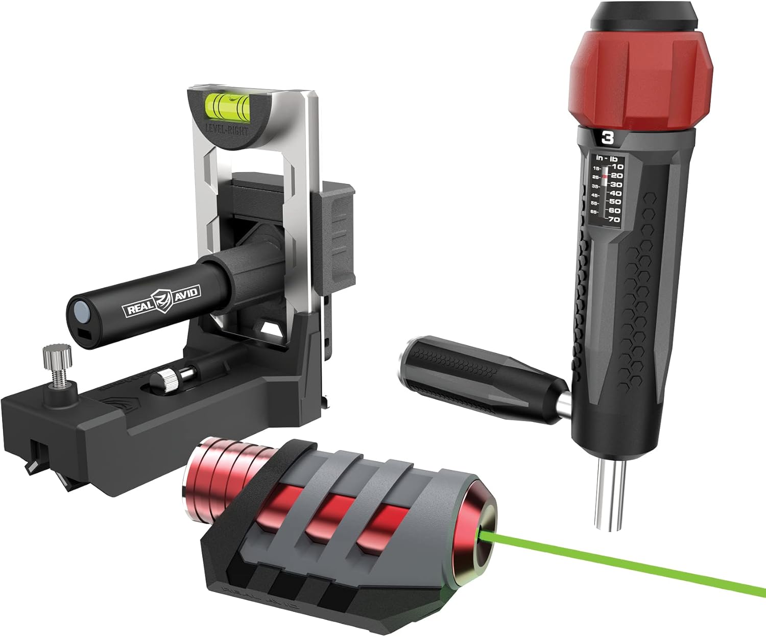 Real Avid Scope Mounting and Bore Sighting Kit | Includes Scope Leveling Kit