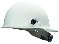 Fibre-Metal by Honeywell Super Eight Fiberglass Ratchet Cap-Style Hard Hat with Quick-Lok