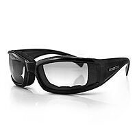 Bobster ® Invader, Gloss Black Frame, Clear Photochromic Lens