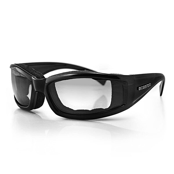 Bobster ® Invader, Gloss Black Frame, Clear Photochromic Lens