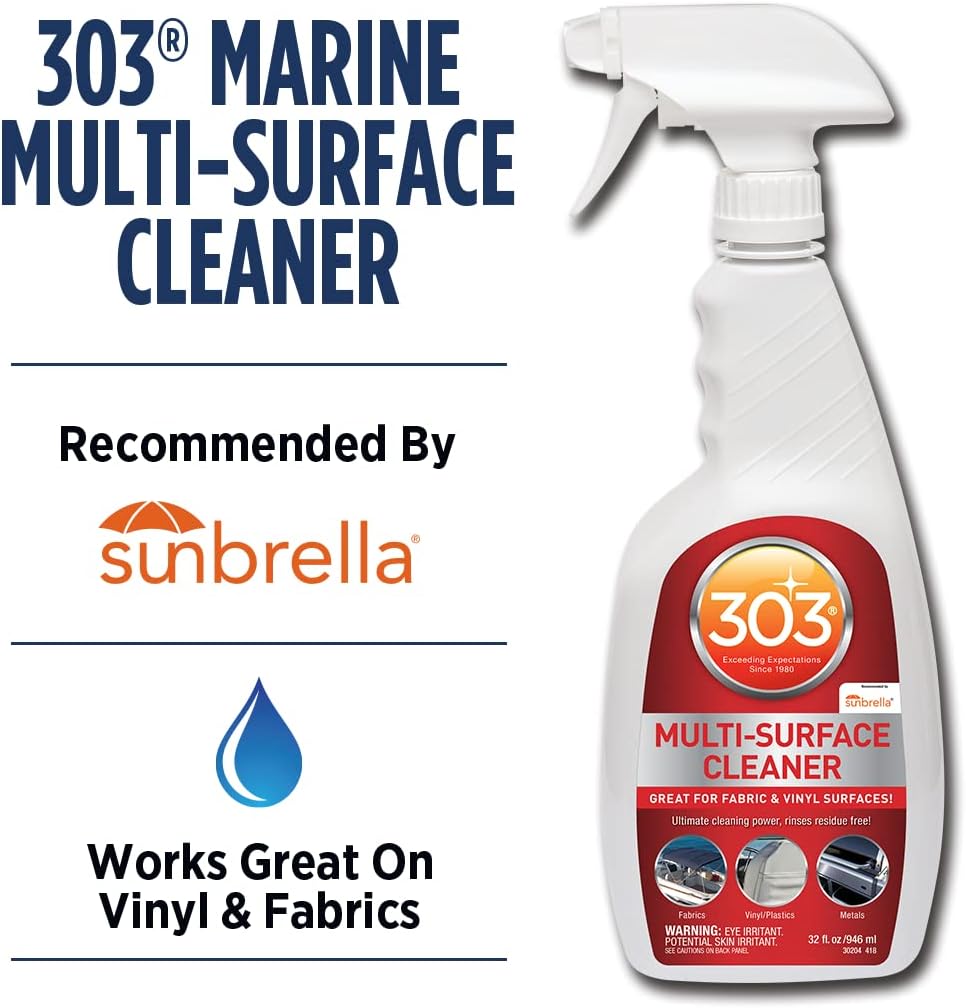 303 Multi-Surface Cleaner - Safely Cleans All Water Safe Surfaces - Ultimate Cleaning Power - Rinses Residue Free