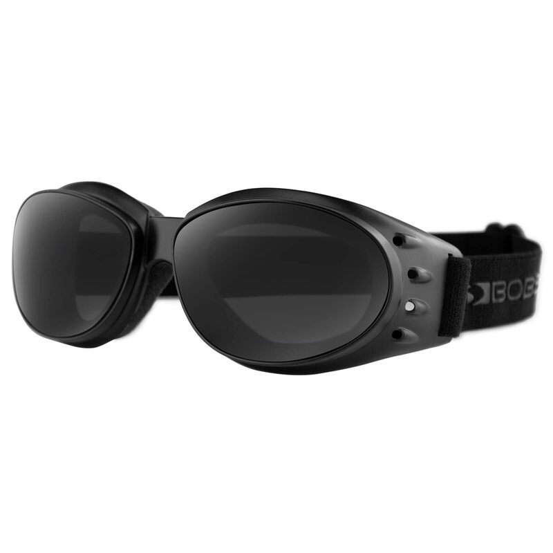 Bobster ® Cruiser 3, Matte Black Frame, Smoked, Amber, Clear & Smoked with Blue Revo Lens