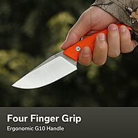 CIVIVI Gander Fixed Blade Knife with Kydex Sheath, 3.63" 14C28N Blade