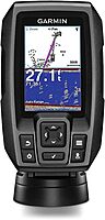 Garmin Striker™ 4 Fishfinder Worldwide Version w/77/200kHz - 4-Pin Transducer w/Transom & Trolling Motor Mounts