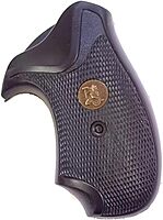 Pachmayr 03252 Compact Grips, S&W J Frame Round Butt,Black