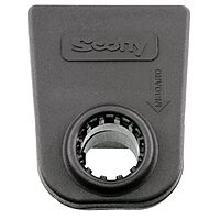 Scotty #243-BK Square Rail Mount Black One Size