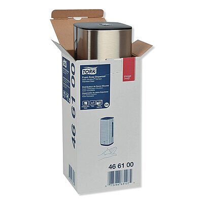 Tork Intuition™ Sensor Skincare Dispenser Stainless Steel S4, for Hand Soap and Hand Sanitizer, Image Range, 466100